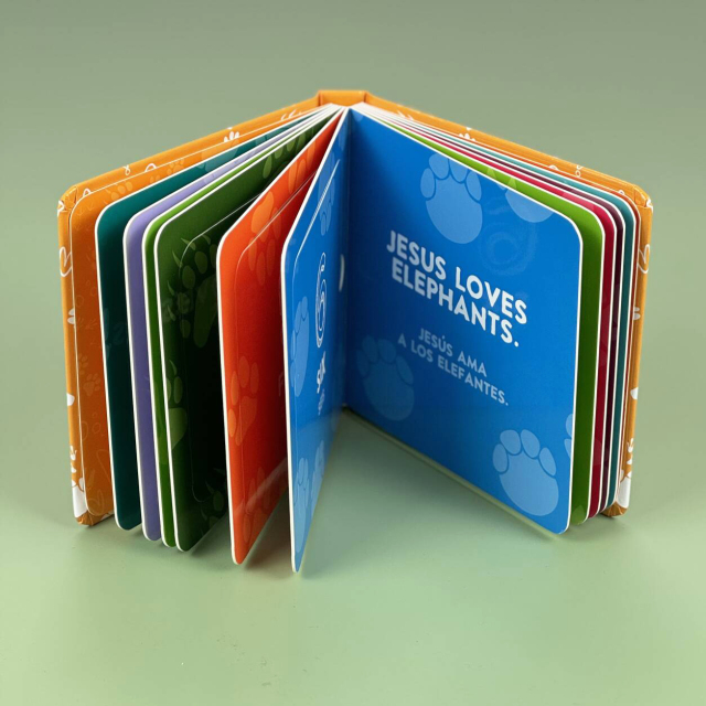 High Quality Design Print Factory Custom Hardcover Child Board Book Printing