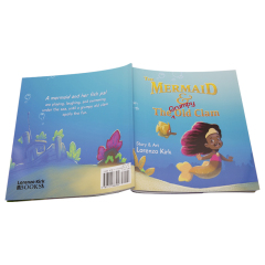 High Quality Custom Professional Softcover Coloring Book Uncoated Paper Perfect Binding