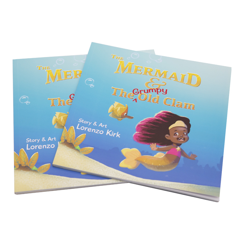 High Quality Custom Professional Softcover Coloring Book Uncoated Paper Perfect Binding