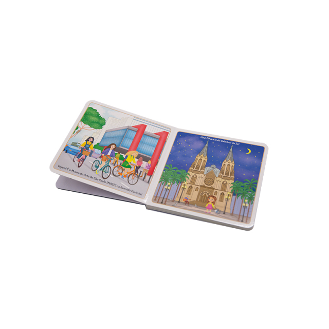 Children's Learning Card Books-Interactive Flash Cards with Rounded Corners Hard Cover & Film Lamination for Preschool Education
