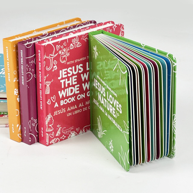 High Quality Design Print Factory Custom Hardcover Child Board Book Printing