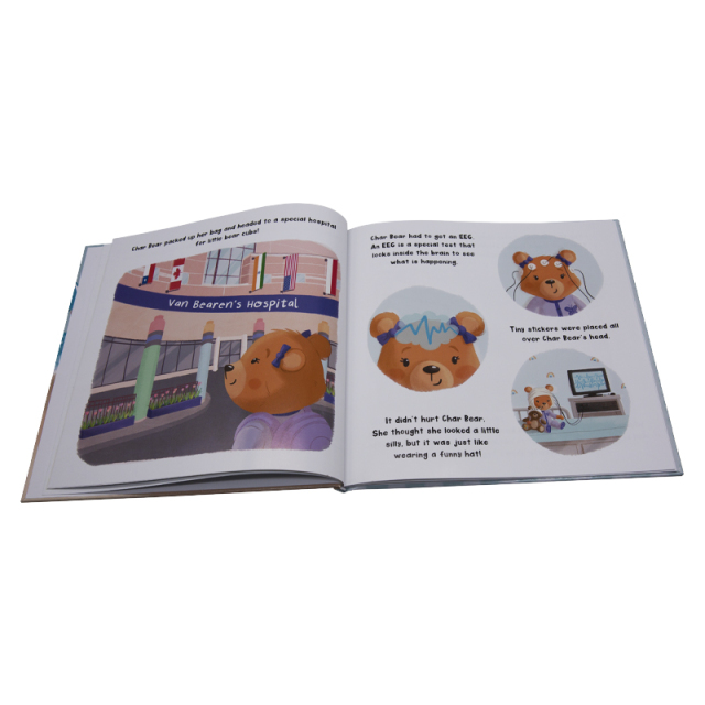 Customized Full-Color Educational Hardcover Children's Book Printing Perfect Binding Film Lamination-High Quality Publishing