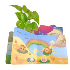 High Quality Customized Eco-Friendly Cardboard Books Baby Storybooks with Hard Cover Factory Discounted Offset Paper Printings