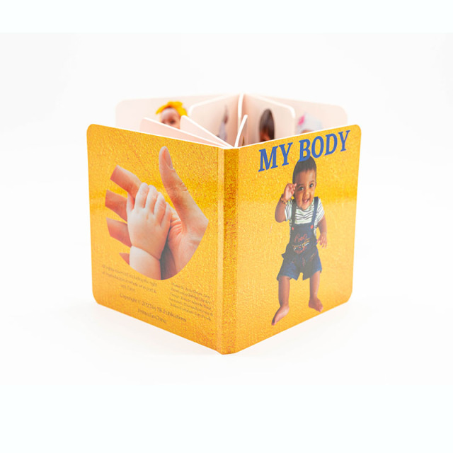 Aluminum Alloyactory Custom Printed Children Cardboard Board Book Printing on Demand Eco-friendly Offset Printing Gua Hard Cover