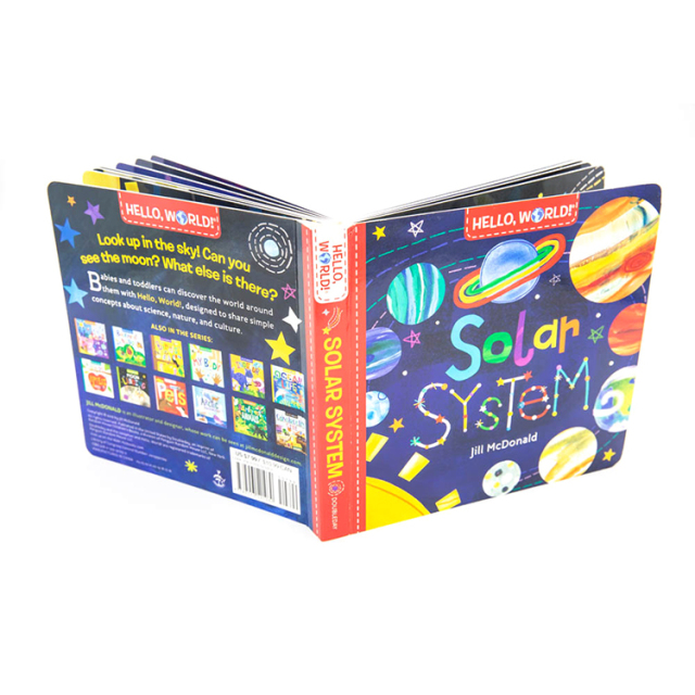 Customizable Hardcover Baby Book New Offset Printed Children's Film Lamination Cardboard Custom Paper Paperboard Printing