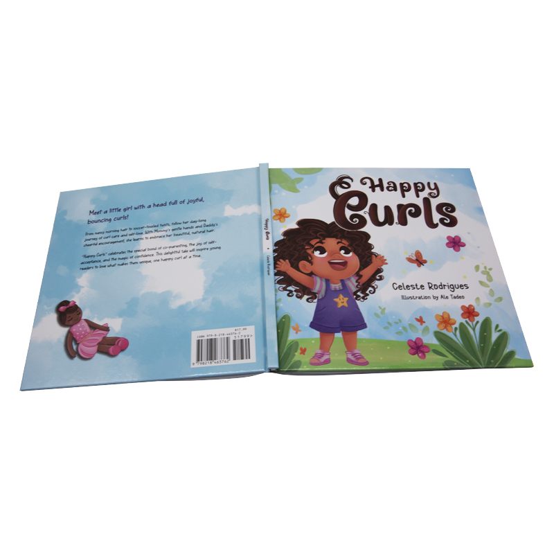 High Quality Hardcover Children Book Printing Custom Children Hardcover Book Printing