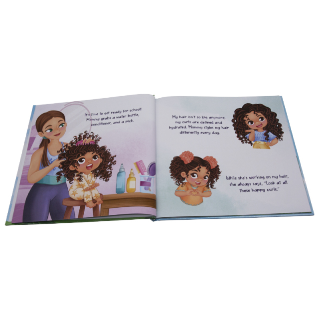 High Quality Hardcover Children Book Printing Custom Children Hardcover Book Printing
