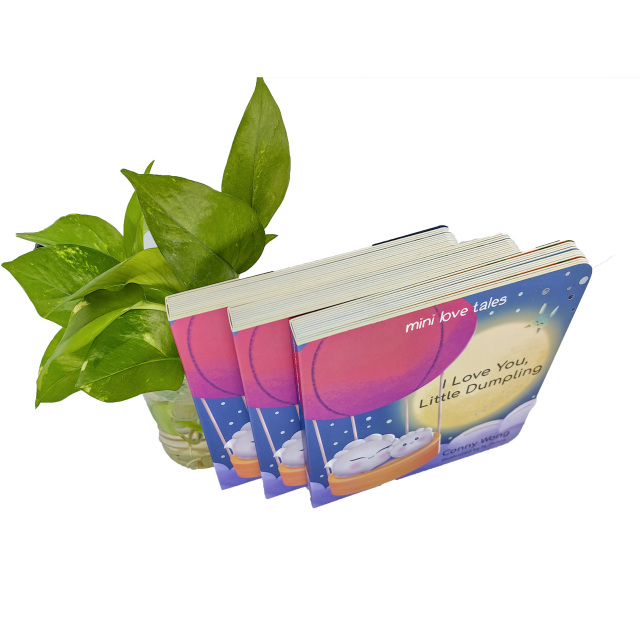 High Quality Customized Eco-Friendly Cardboard Books Baby Storybooks with Hard Cover Factory Discounted Offset Paper Printings