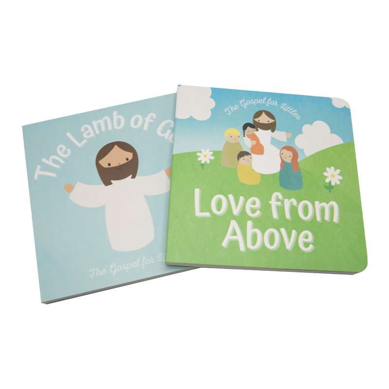 China Factory Color Pictures Story Board Books for Kids Board Book Printing