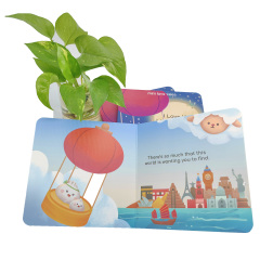 High Quality Customized Eco-Friendly Cardboard Books Baby Storybooks with Hard Cover Factory Discounted Offset Paper Printings