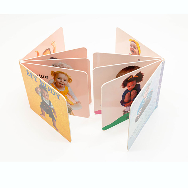 Aluminum Alloyactory Custom Printed Children Cardboard Board Book Printing on Demand Eco-friendly Offset Printing Gua Hard Cover
