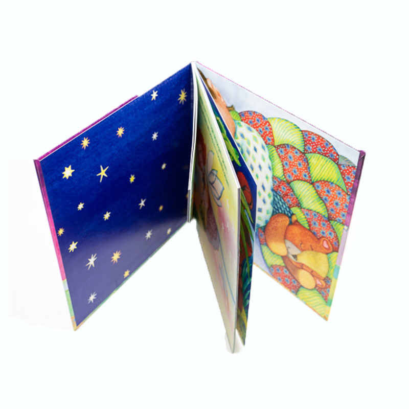 Custom High Quality Foil Gold Stamping Hardcover Children Book Printing Service