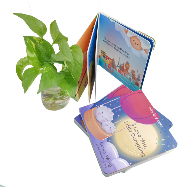 High Quality Customized Eco-Friendly Cardboard Books Baby Storybooks with Hard Cover Factory Discounted Offset Paper Printings