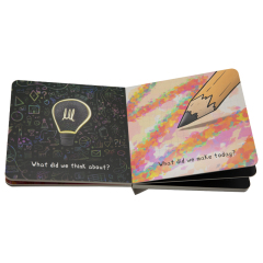 Wholesale Custom Board Educational Book for Baby English Libros Cardboard Story Color Children Books Printing