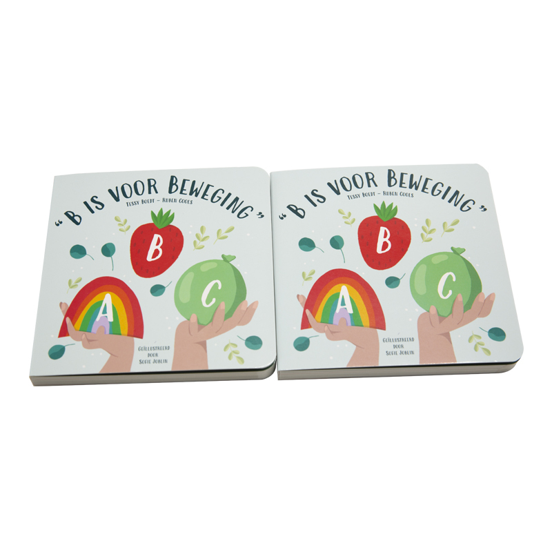 Hot Selling Children's Picture Book Printing Service Children Education Board Book