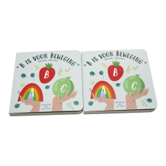 Hot Selling Children's Picture Book Printing Service Children Education Board Book