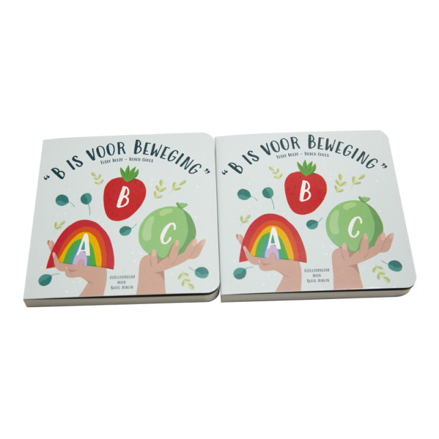 Hot Selling Children's Picture Book Printing Service Children Education Board Book
