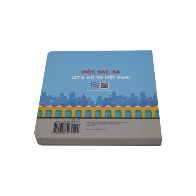 Children Cute Card Book Factory Cheap Price High Quality Low MOQ Children Card Book