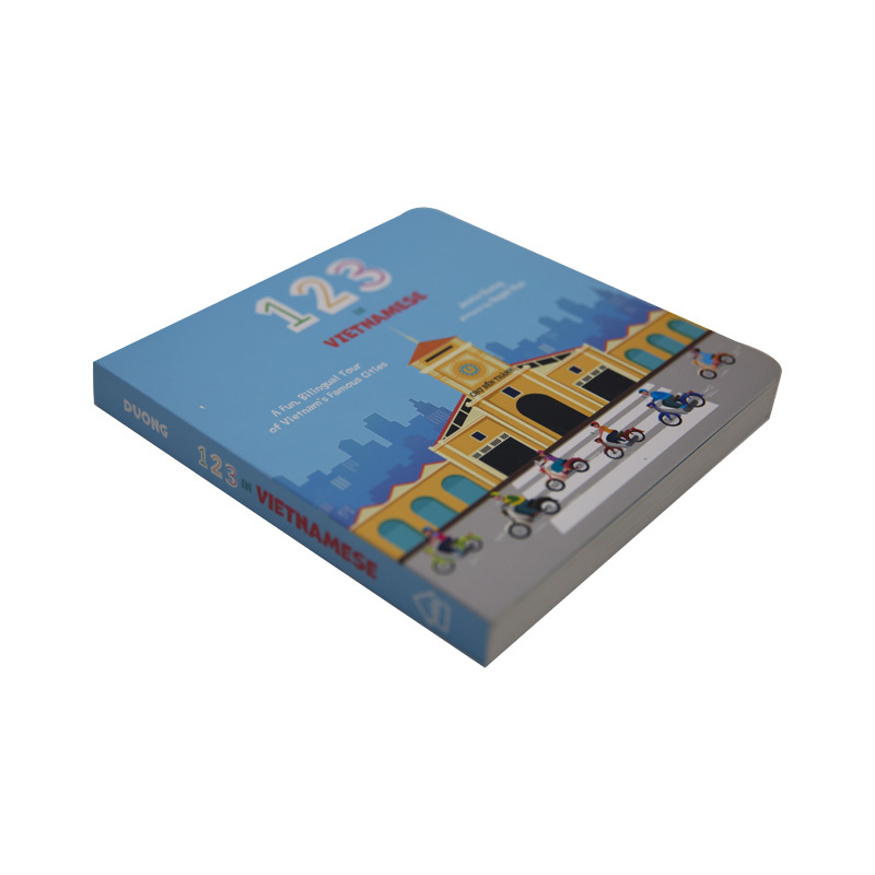 Children Cute Card Book Factory Cheap Price High Quality Low MOQ Children Card Book