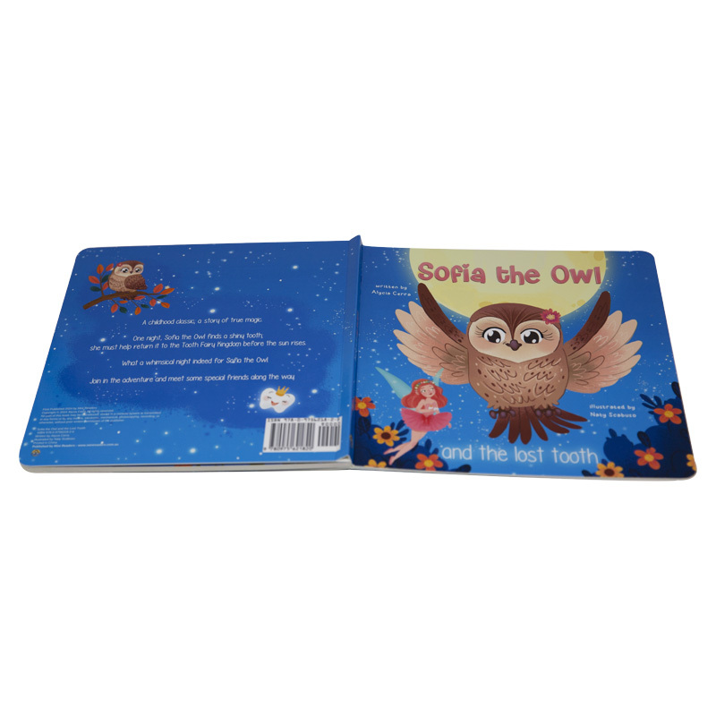 Factory Custom Best Selling Colorful Children Story Book High Quality Children Board Book Printing