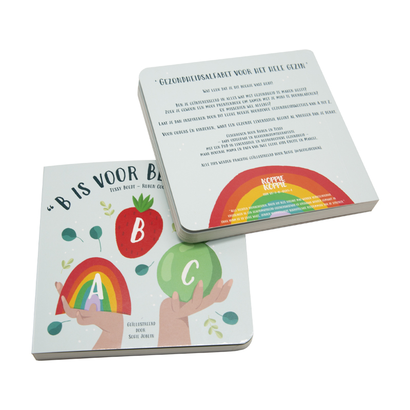Hot Selling Children's Picture Book Printing Service Children Education Board Book