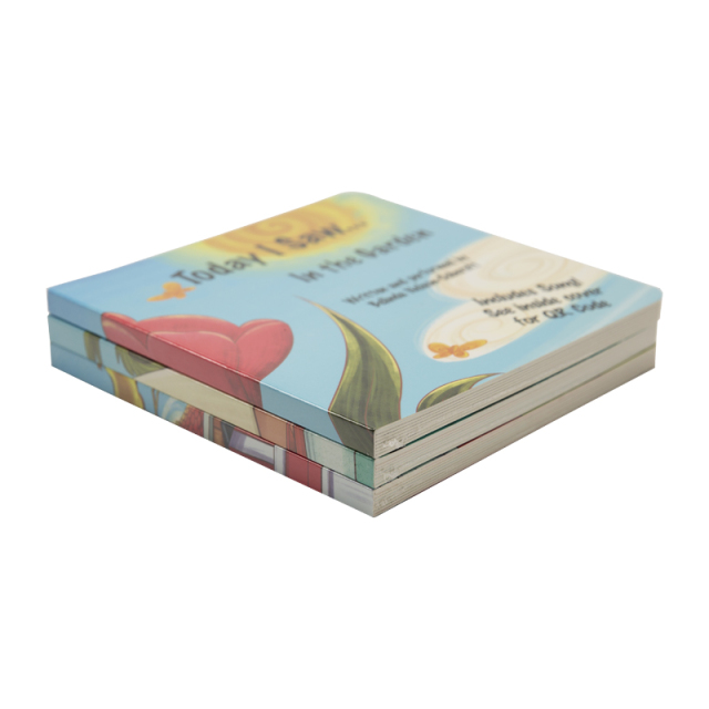 Custom China Factory Print Children Story Books Kids English Board Book Printing Service