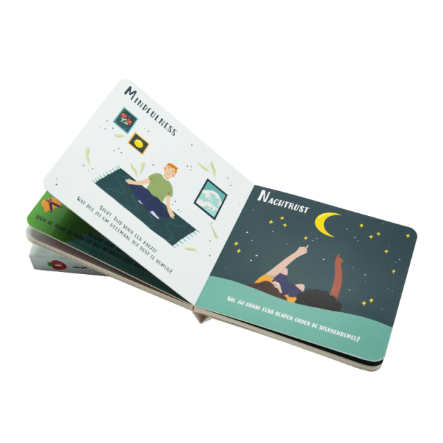 Hot Selling Children's Picture Book Printing Service Children Education Board Book