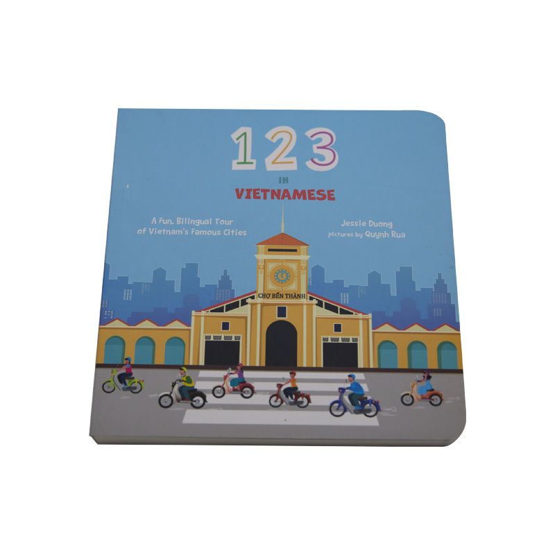 Children Cute Card Book Factory Cheap Price High Quality Low MOQ Children Card Book