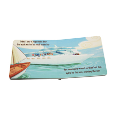 Custom China Factory Print Children Story Books Kids English Board Book Printing Service