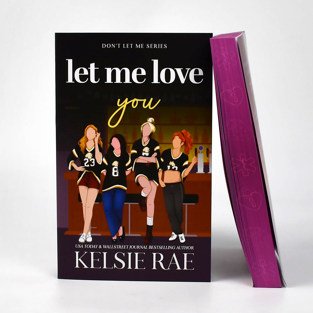 Independent Author Paperback Novel Spray Edges Book Printing Service