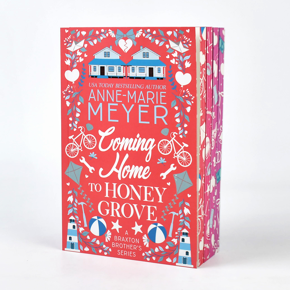 Custom Self-Pubishing Sprayed Edge  Novel Book Printing