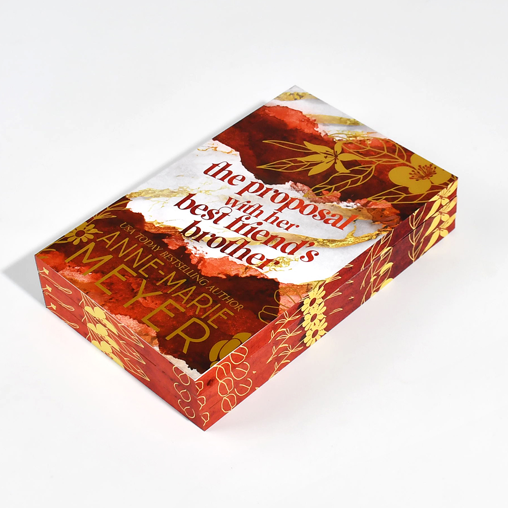 Custom Softcover Independent Publisher Paperback Novel Book Printing With Spray Edges