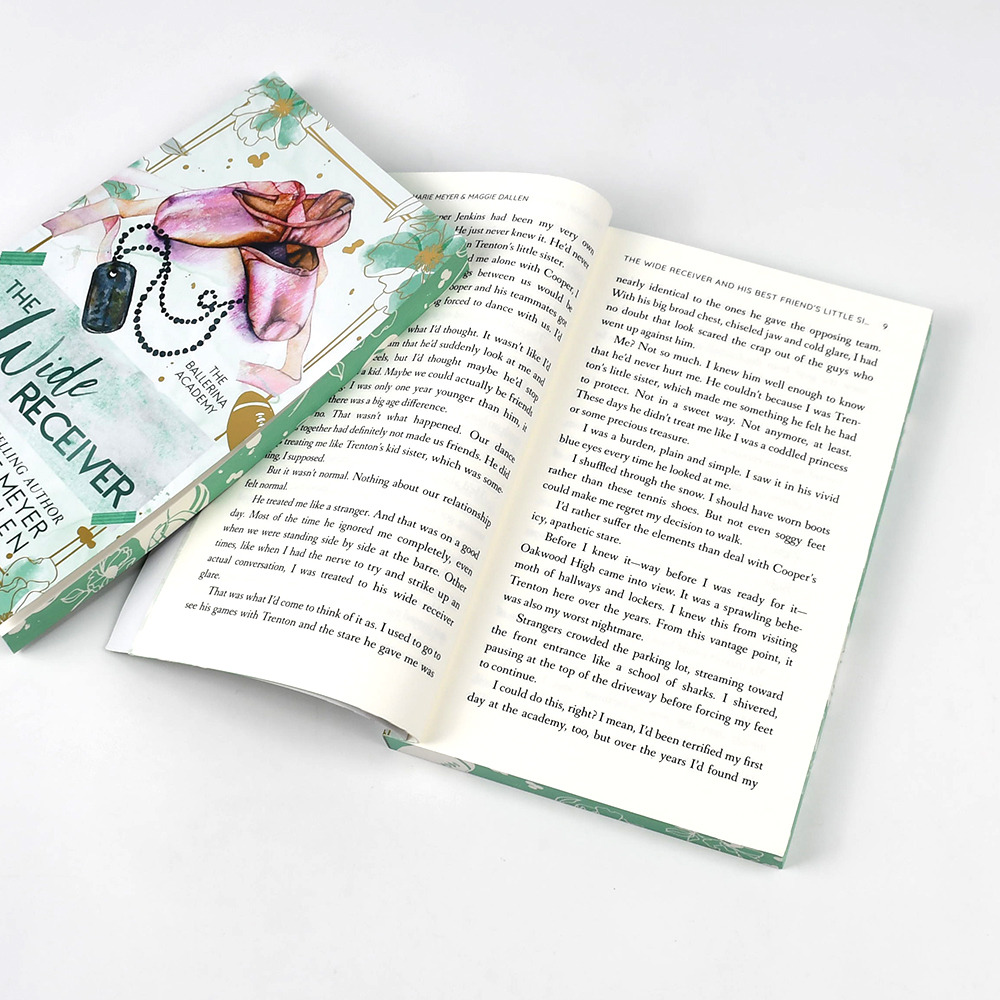 Self-Pubishing Author 's Own Book Custom Sprayed Edge Special Edition Novel Book Printing
