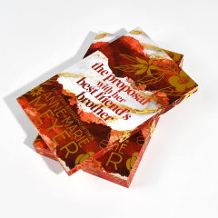 Custom Softcover Independent Publisher Paperback Novel Book Printing With Spray Edges