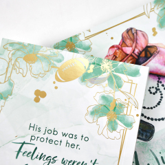 Self-Pubishing Author 's Own Book Custom Sprayed Edge Special Edition Novel Book Printing