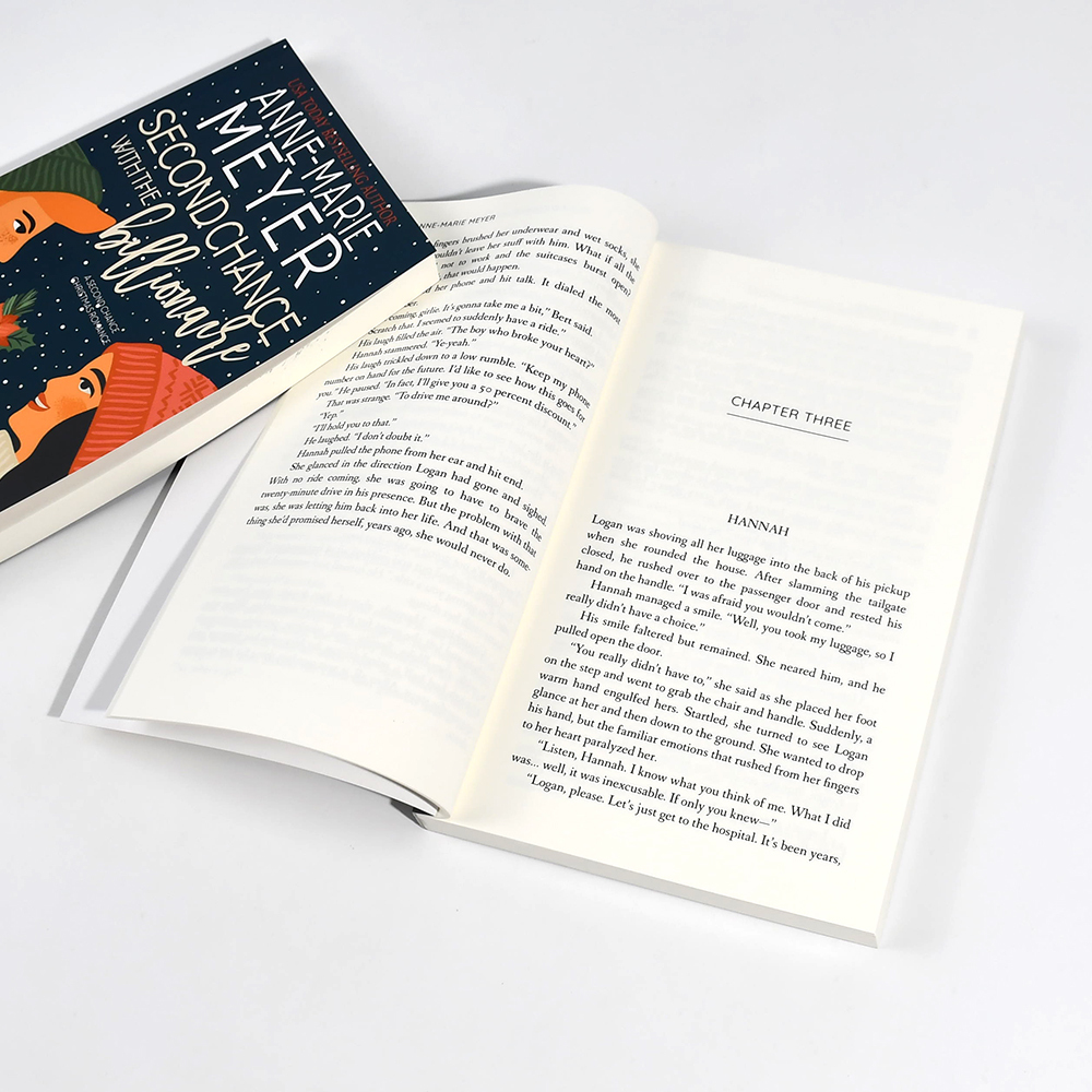 High Quality Black and White Printing Custom Paperback Self-Publishing Book Printing Service