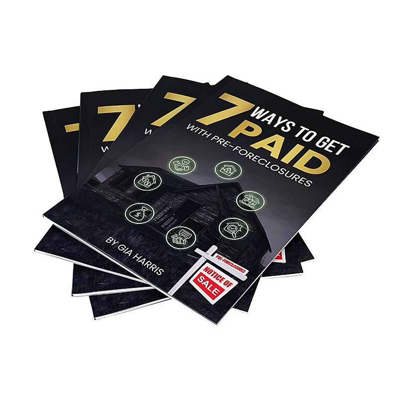 Wholesale High Quality Booklet Printing Magazine Custom Book Catalog Brochure Leaflet Flyer Printing