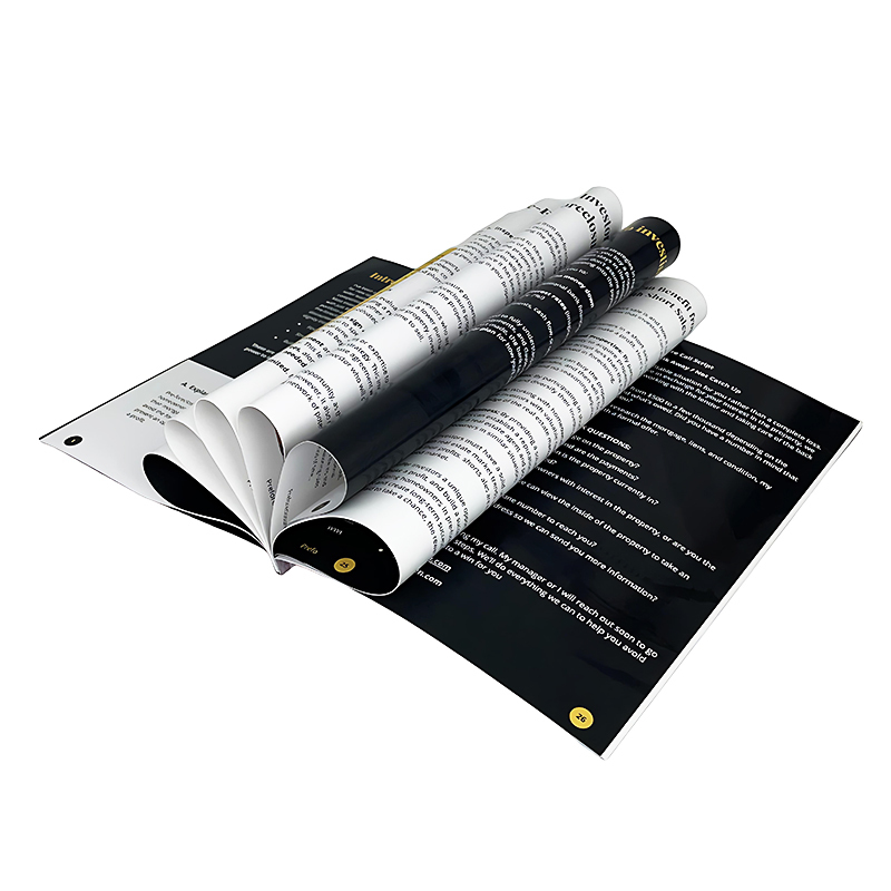 Wholesale High Quality Booklet Printing Magazine Custom Book Catalog Brochure Leaflet Flyer Printing