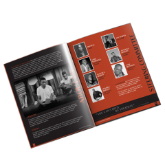 China Cheap Saddle Stich Binding Catalog Booklet Brochure Magazine Digital Printing Service