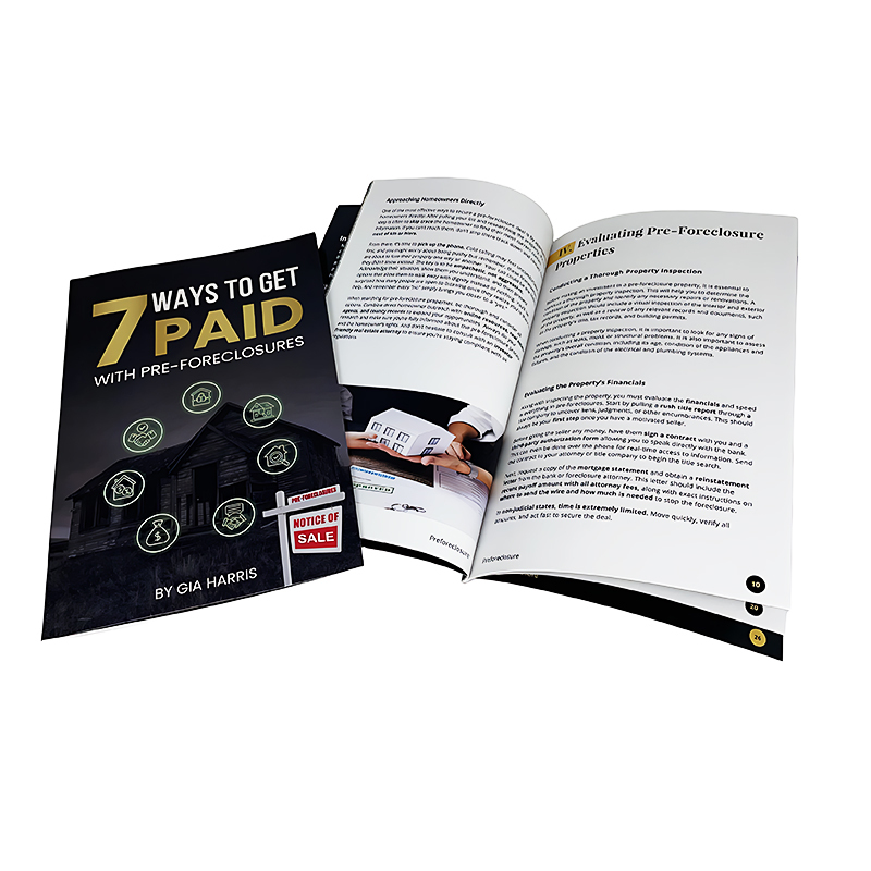 Wholesale High Quality Booklet Printing Magazine Custom Book Catalog Brochure Leaflet Flyer Printing