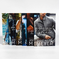 Low MOQ Softcover Book Black Inside Printing Novel Book Printing Paperback Book Custom Printing Perfect Binding