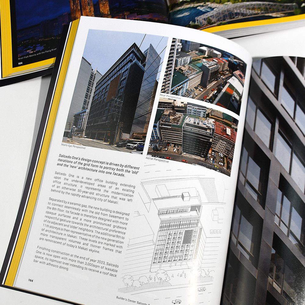 Custom Softcover Architecture Magazine Brochure Picture Book Printing Service
