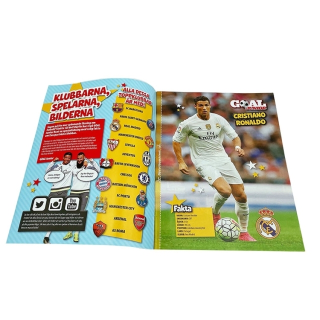 Custom Paperback Printing Picture Book/magazine Catalog Printing Services