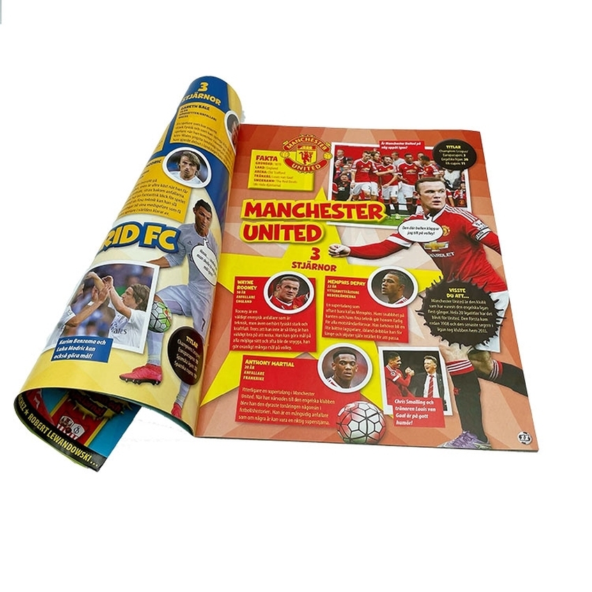 Custom Paperback Printing Picture Book/magazine Catalog Printing Services