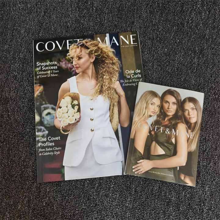 Customs Adult Wig Hair Magazine Printing Sexy Lady Magazine Printing From China