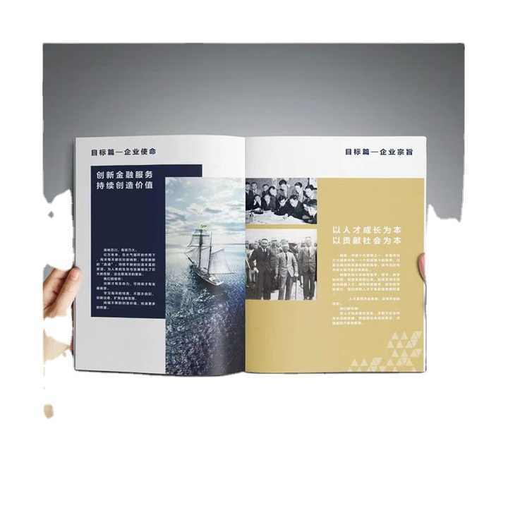 Booklet Professional Printer Custom Flyer Booklet Book Brochure Catalog Photo Magazine Printing High Quality Wholesale Factory