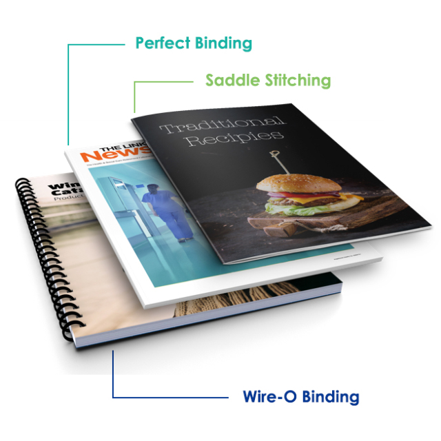 China Factory Custom Saddle Stitching Book Printing Services Printer Catalogs Brochure Magazine Print