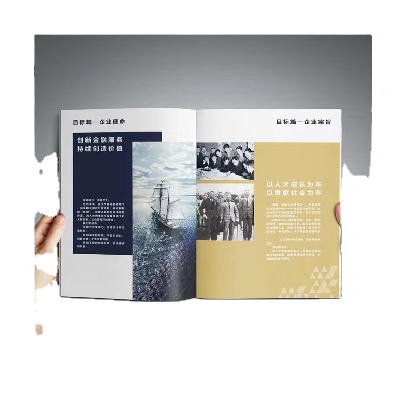 Booklet Professional Printer Custom Flyer Booklet Book Brochure Catalog Photo Magazine Printing High Quality Wholesale Factory