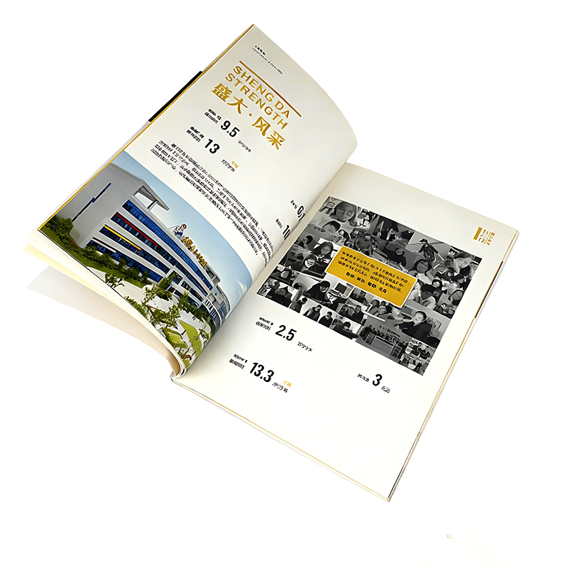Wholesale High Quality Booklet Printing Magazine Custom Book Catalog Brochure Leaflet Flyer Printing
