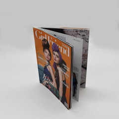 Amazing A4 Magazine Photo Book Printing High Quality Custom Size Glossy Offset Printing on Art Paper With Soft Cover for Novels